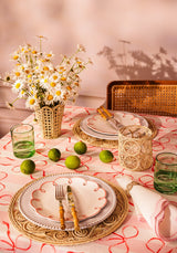 Casa by Josephine Jenno Atlantico Woven Hurricane Vase - Natural