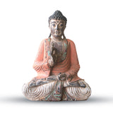 Yorkshire Bonsai Hand Carved Buddha Statue Wooden Decor - 40cm