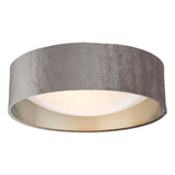 Pagazzi Viera Mink & Silver Flush Ceiling Light