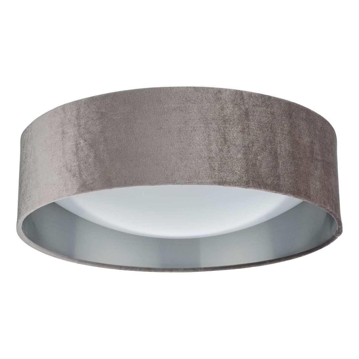 Pagazzi Viera Mink & Silver Flush Ceiling Light