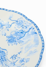 Casa by Josephine Jenno Virginia Blue White Dessert Plates - Set of 4