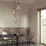 Tala Triple Pendant Graphite + Voronoi II