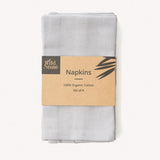 Wild and Stone Organic Cotton Napkins - Set of 4