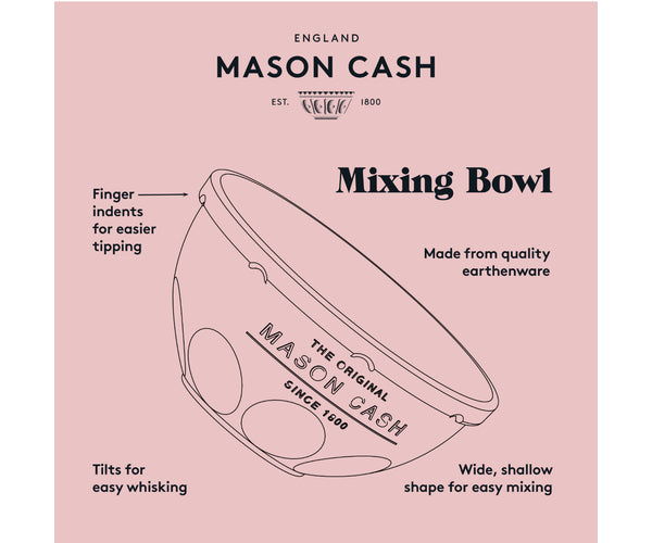 Mason Cash Innovative Kitchen Mixing Bowl, White