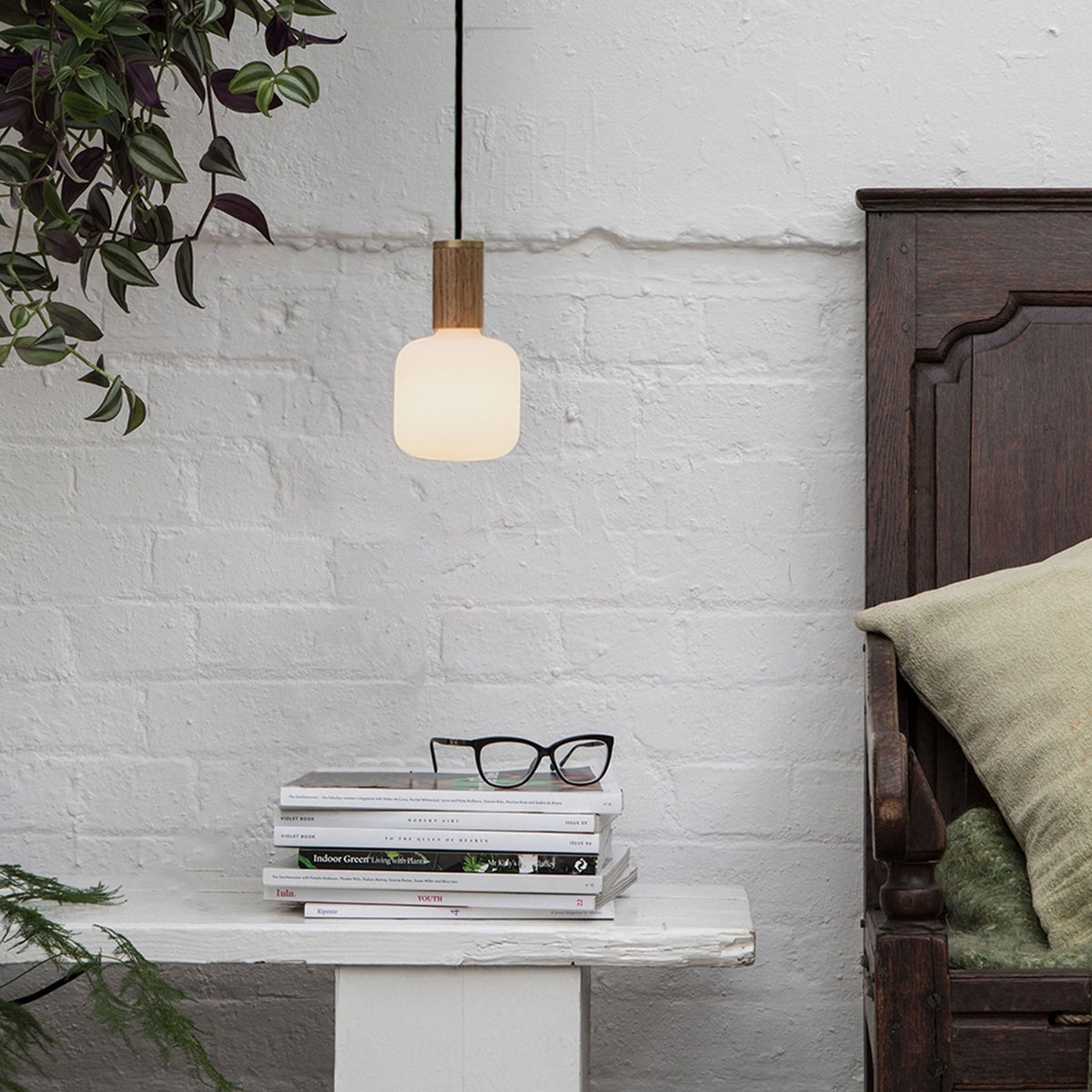 Tala Oblo Pendant Light in Brass