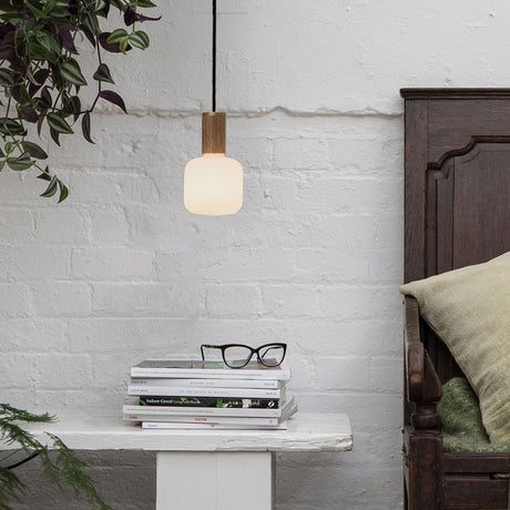 Tala Oblo Pendant Light in Brass