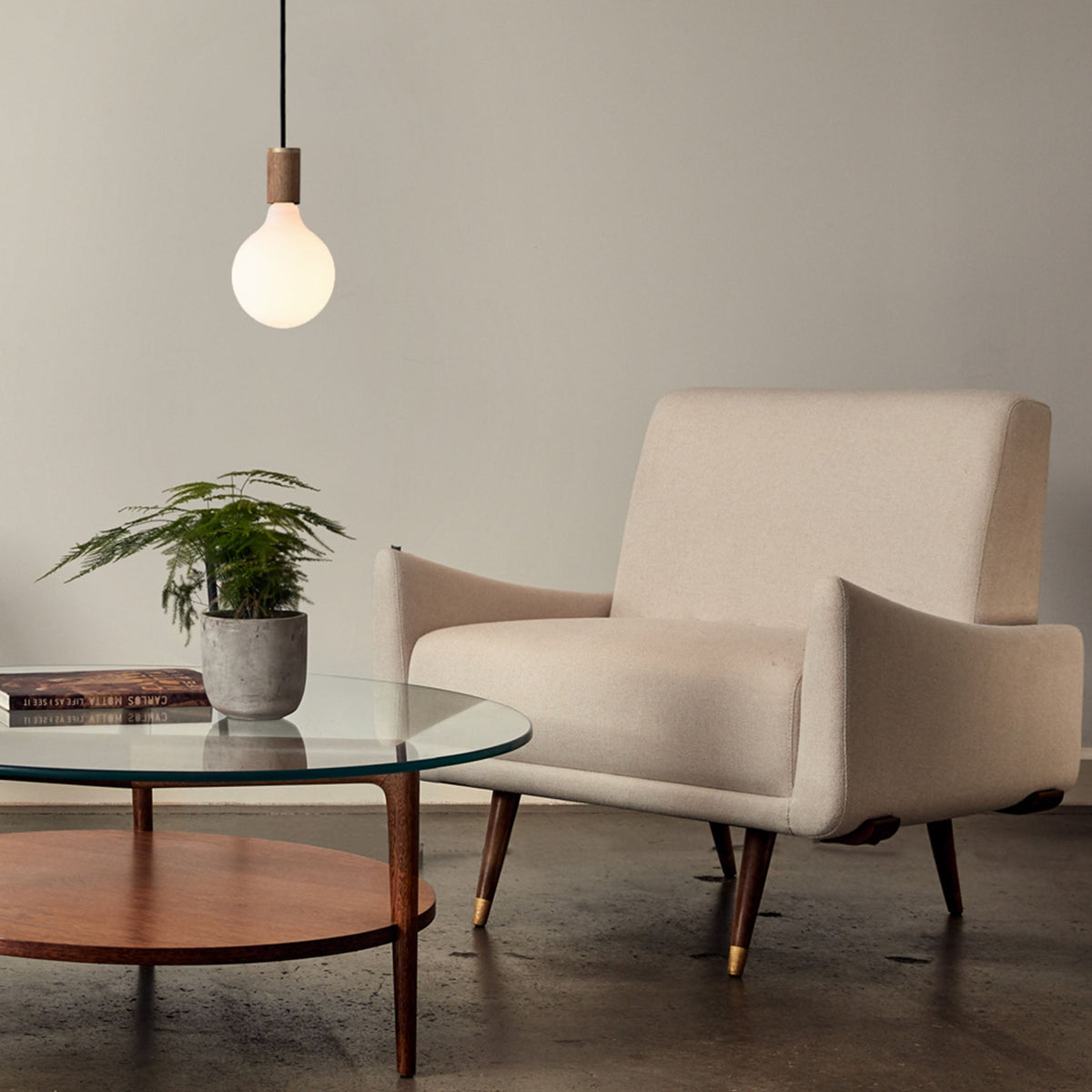 Tala Porcelain III Pendant Light in Graphite