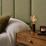 Tala Knuckle Table Lamp Walnut + Voronoi I
