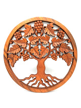 Yorkshire Bonsai Tree of Life Grapes Panel - 40cm