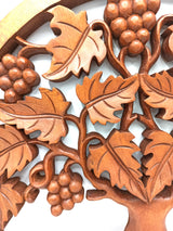 Yorkshire Bonsai Tree of Life Grapes Panel - 40cm