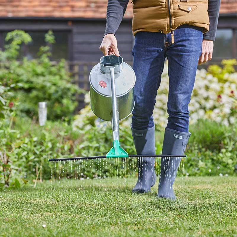 AllotMate Essentials Weed and Feed Watering Can Nozzle with 3 Spray Options