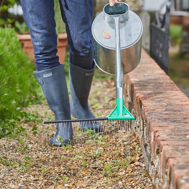 AllotMate Essentials Weed and Feed Watering Can Nozzle with 3 Spray Options