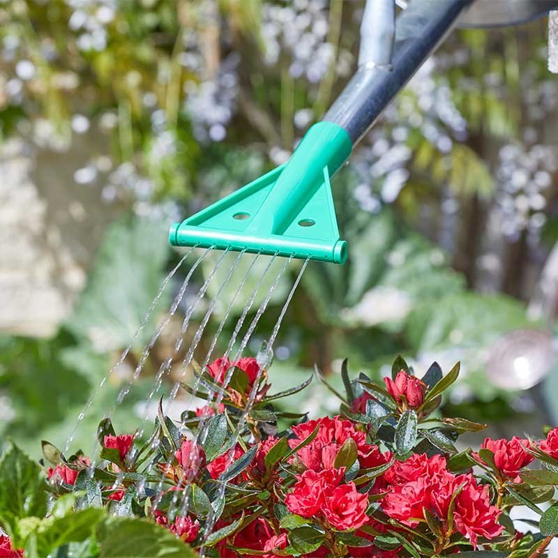 AllotMate Essentials Weed and Feed Watering Can Nozzle with 3 Spray Options