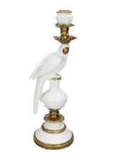 Casa by Josephine Jenno White & Gold Parrot Candle Holder