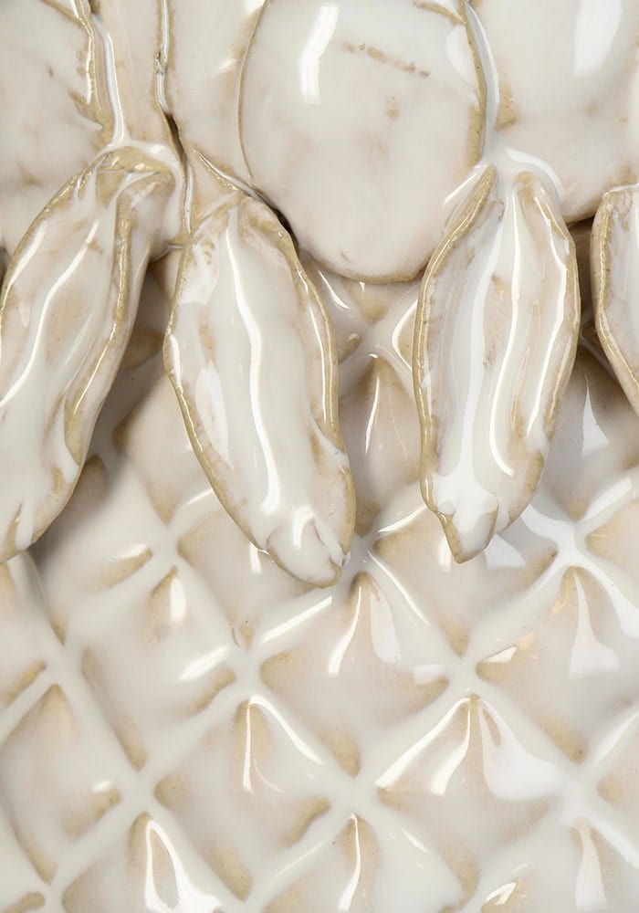 Casa by Josephine Jenno White Pineapple Vase