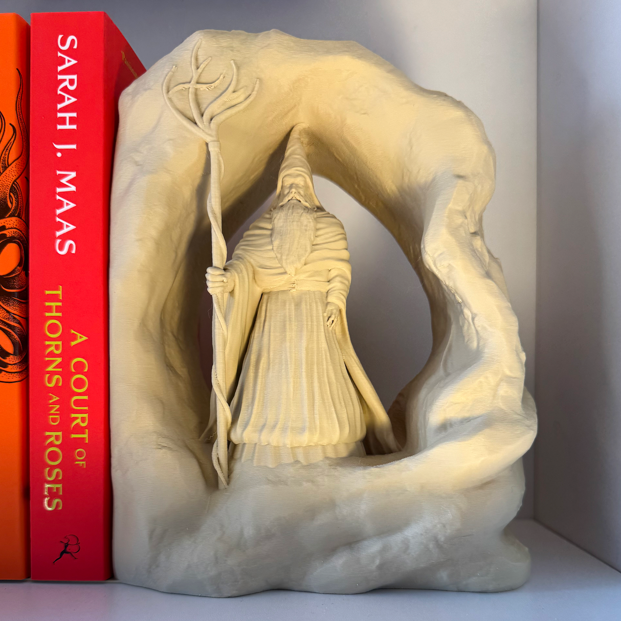 Filamora Studios Wizard’s Lair Bookend Book Nook Decor