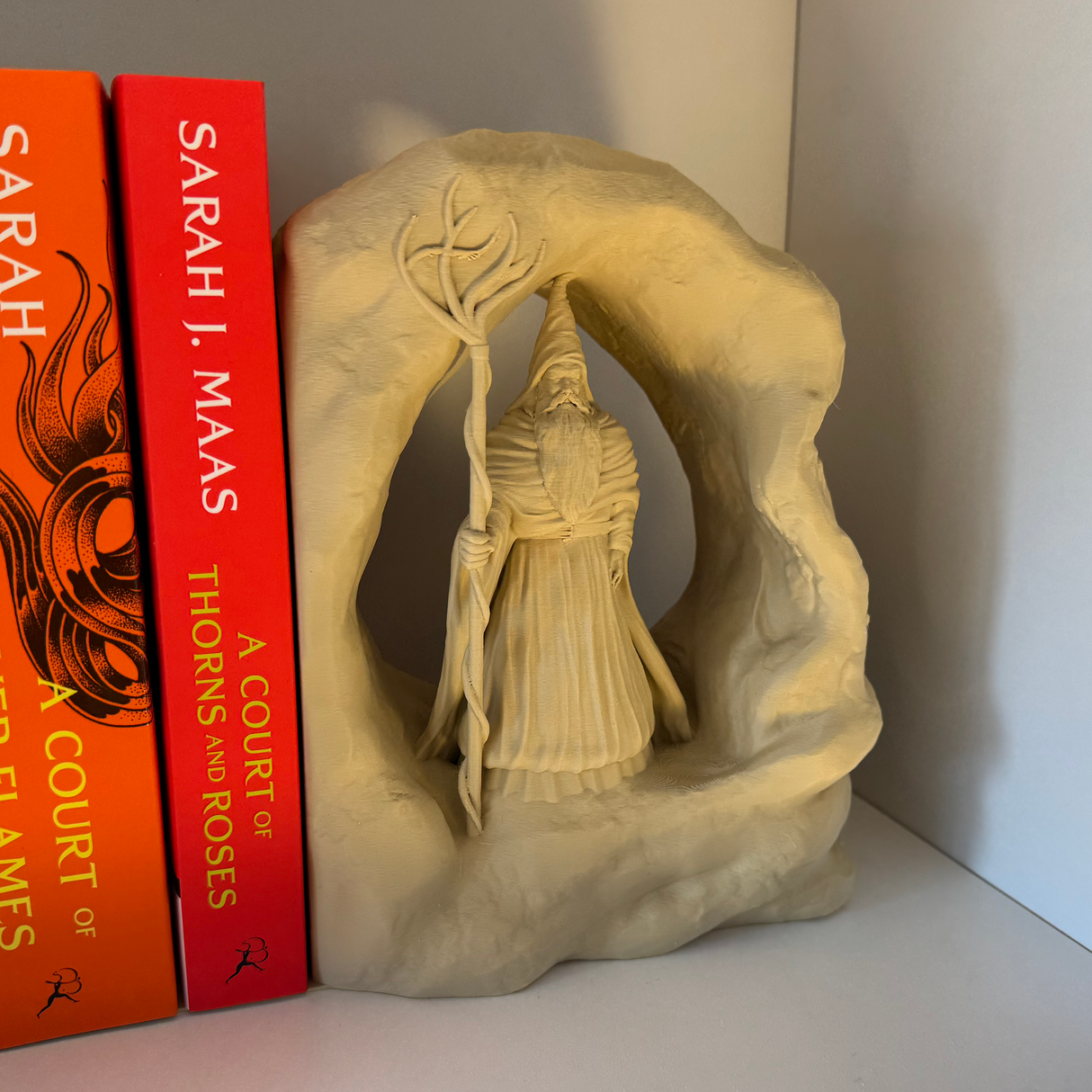 Filamora Studios Wizard’s Lair Bookend Book Nook Decor