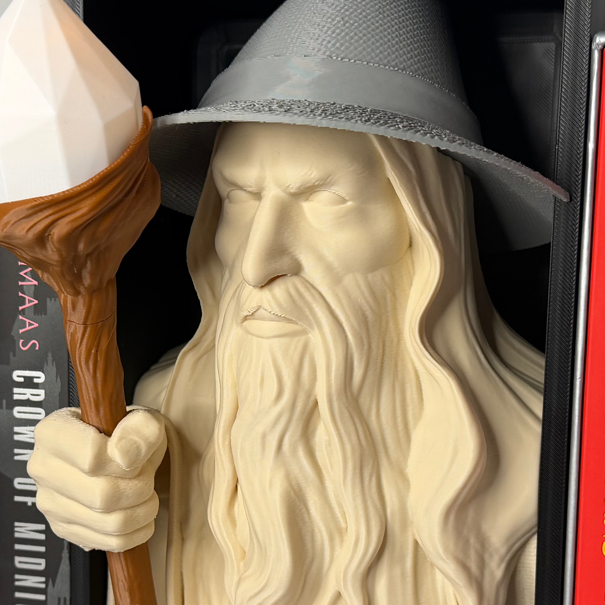 Filamora Studios Glowing Wizard Book Nook