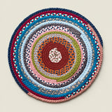 Portuguese Treasures Round Braided Cotton Placemats