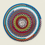 Portuguese Treasures Round Braided Cotton Placemats