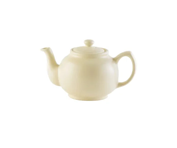 Price & Kensington Matt 2cup Teapot, 450ml , Cream