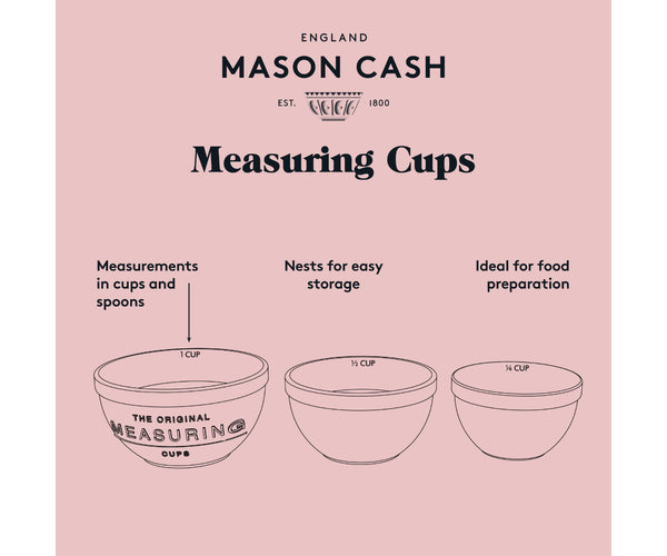 Mason Cash Innovative Kitchen Multi Measure Set, White