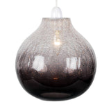 Pagazzi Ibbie Smoked Glass Easy Fit Ceiling Pendant Light Shade