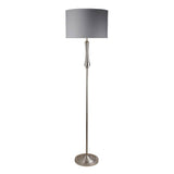 Pagazzi Lomond Floor Lamp in Satin Nickel