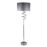 Pagazzi Kasi Polished Chrome Floor Lamp - 158cm