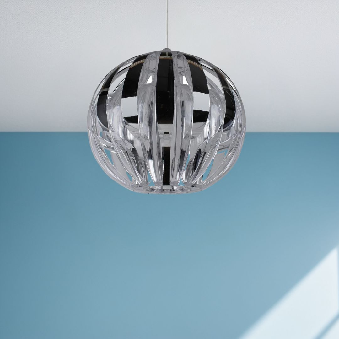 Pagazzi Bimber Polished Chrome Easy Fit Pendant Shade