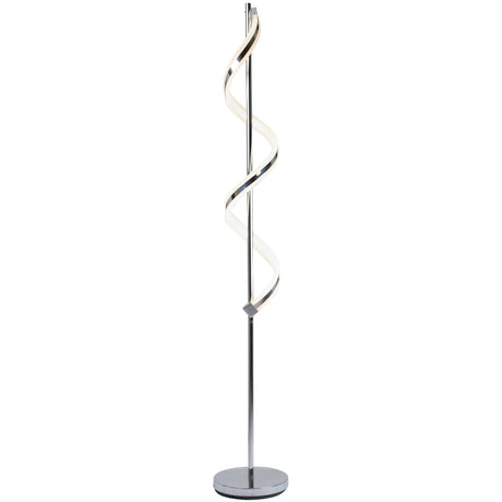 Pagazzi Indie Polished Chrome LED Floor Lamp