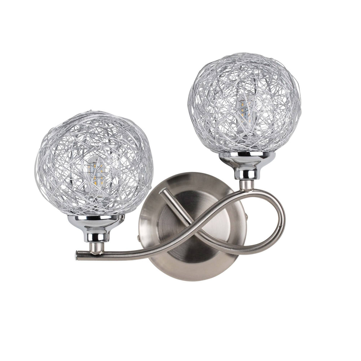 Pagazzi Orinoco Chrome Wall Light