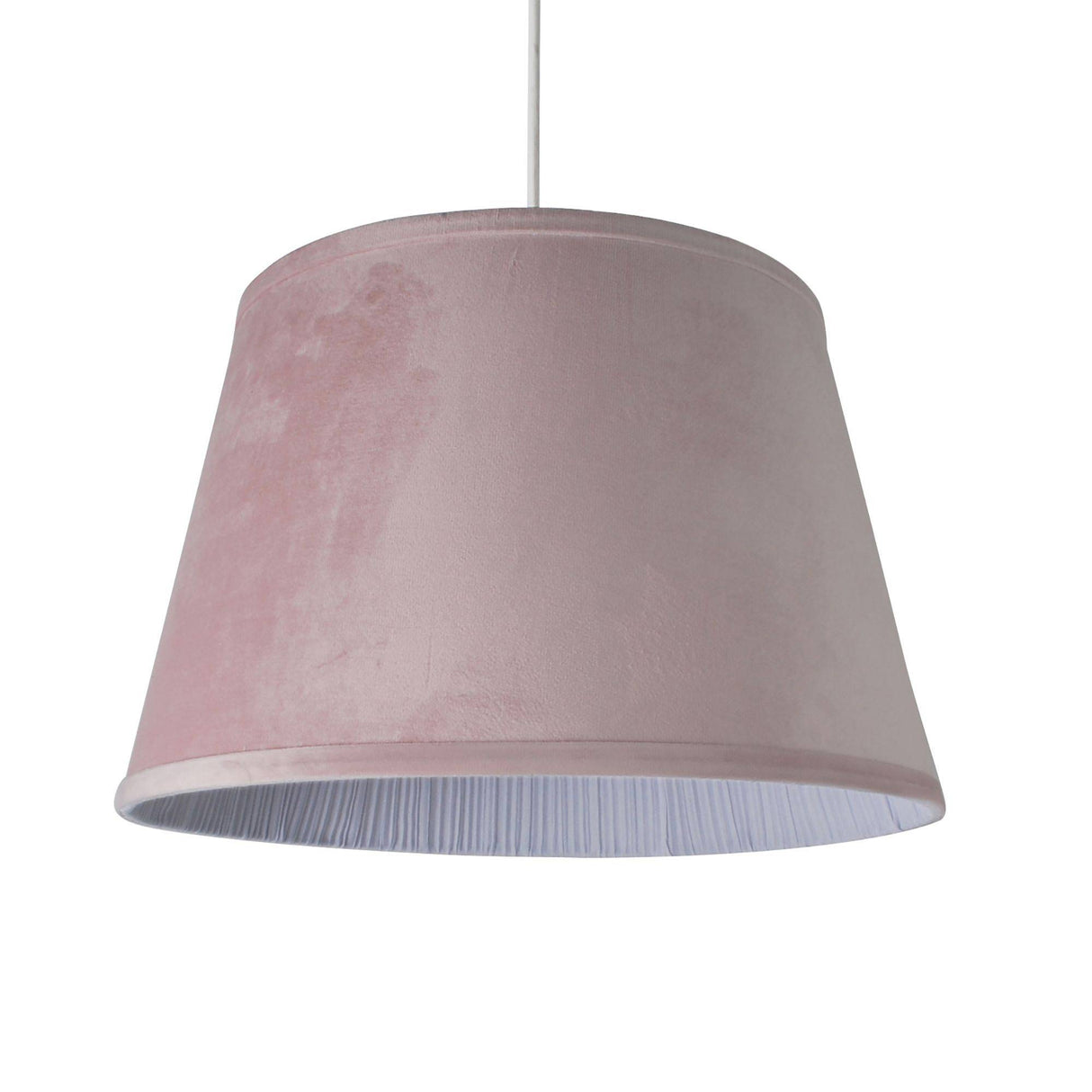 Pagazzi Vella Blush Pink Velveteen Light Shade - 40cm