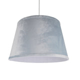 Pagazzi Vella Grey Velveteen Light Shade - 40cm