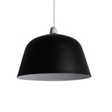 Pagazzi Olly Black Metal Dome Pendant Shade - 30cm