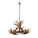 Pagazzi Lochranza 6 Light Rustic Antler Pendant Ceiling Light