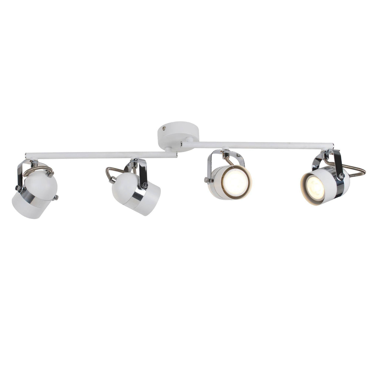 Pagazzi Mhari Matt White 4 Light Ceiling Spotlight