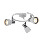 Pagazzi Kirst Matt White 3 Light Ceiling Spotlight