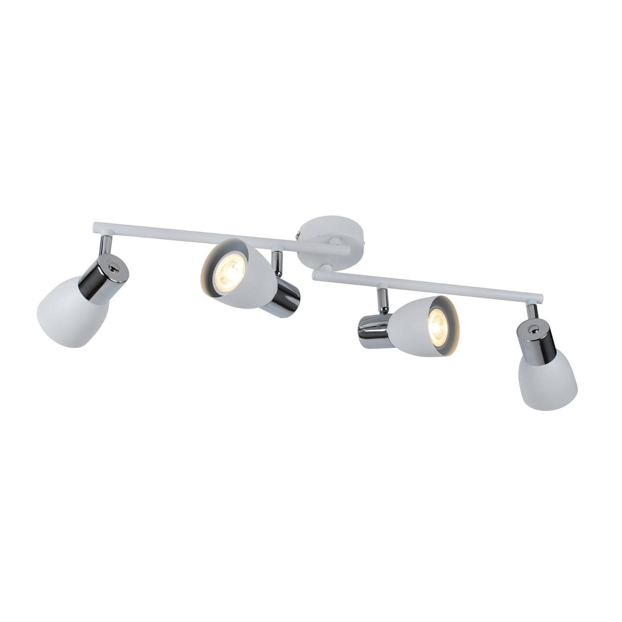 Pagazzi Kirst Matt White Light Ceiling Spotlight Bar