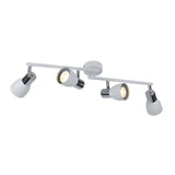 Pagazzi Kirst Matt White Light Ceiling Spotlight Bar