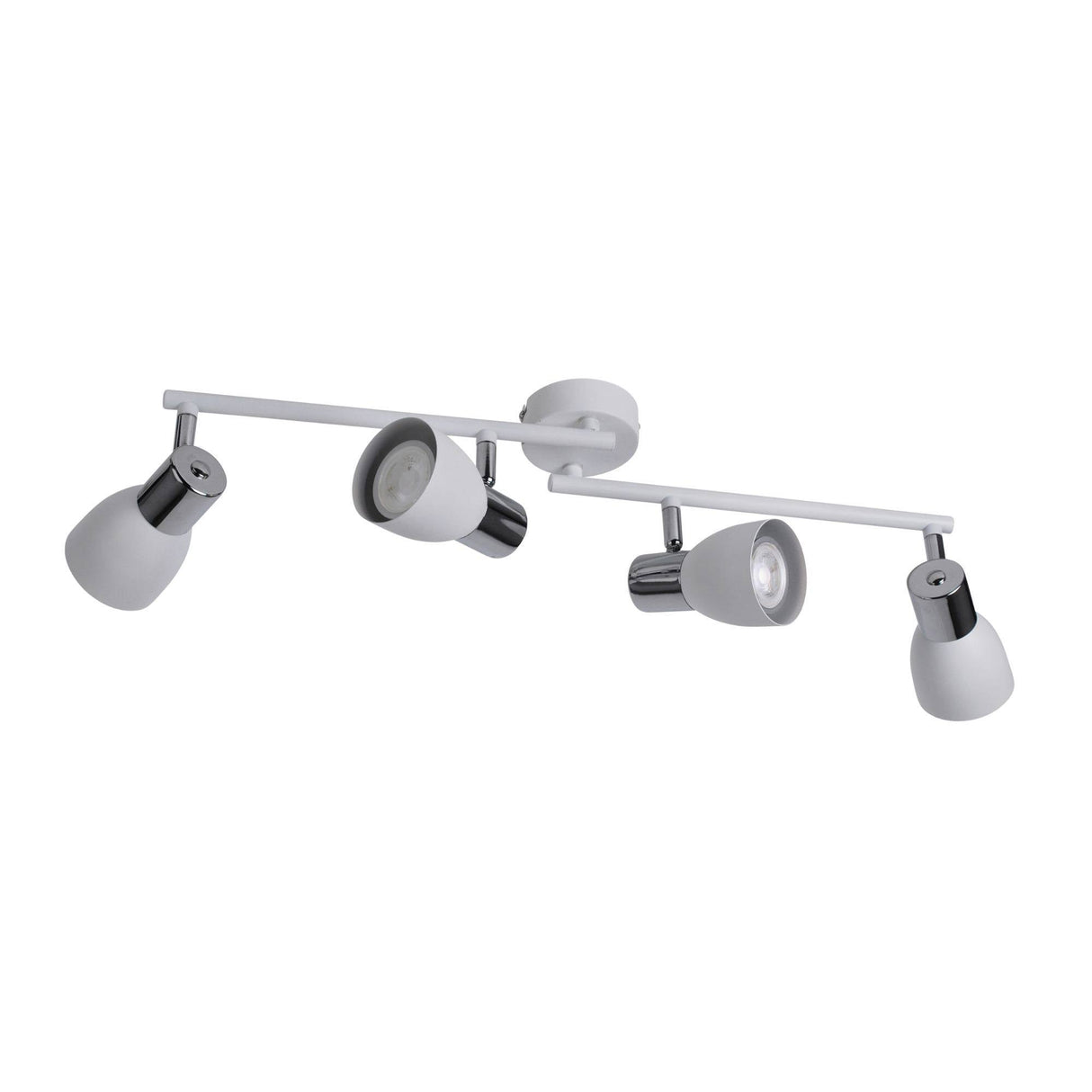 Pagazzi Kirst Matt White Light Ceiling Spotlight Bar