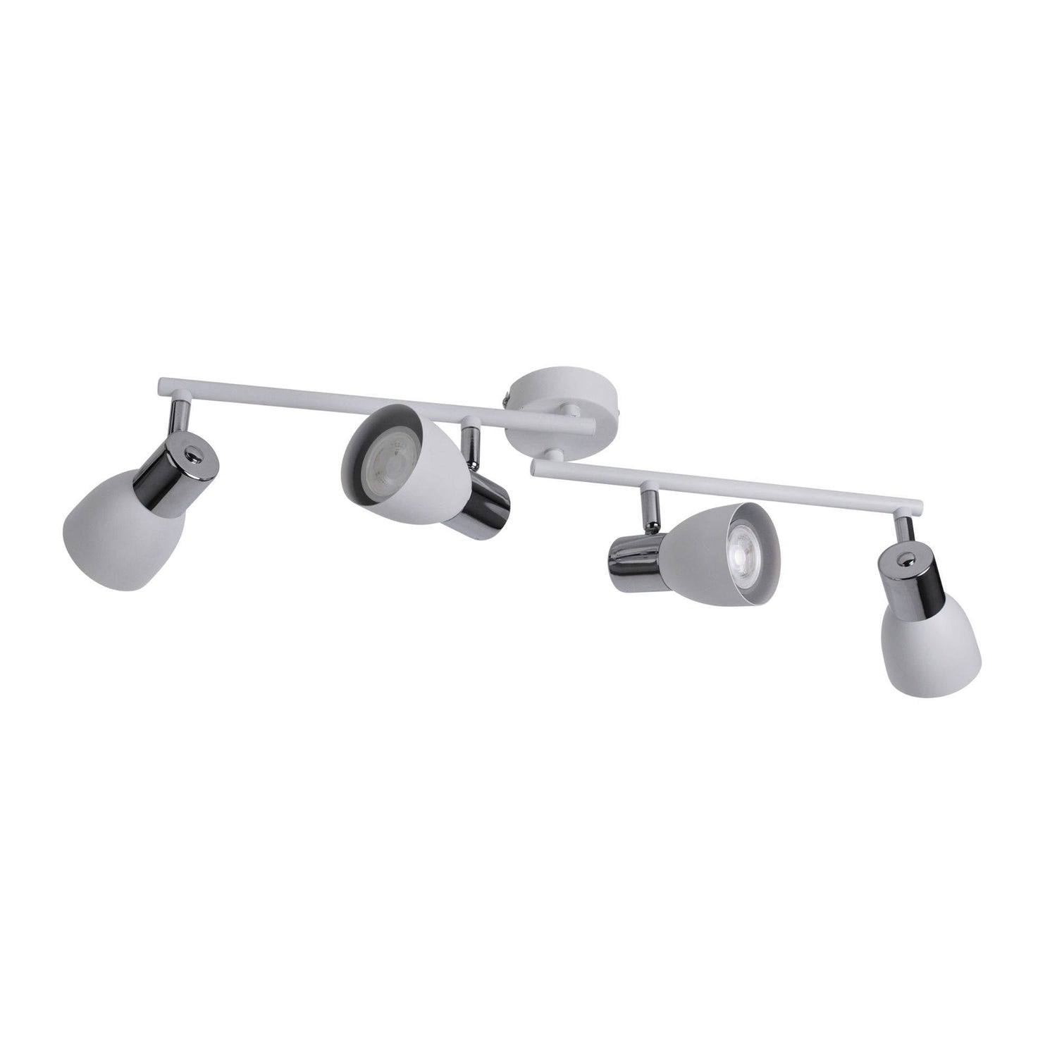 Pagazzi Kirst Matt White Light Ceiling Spotlight Bar