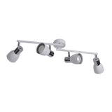 Pagazzi Kirst Matt White Light Ceiling Spotlight Bar