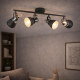 Pagazzi Amelix Dark Grey Light Ceiling Spotlight Bar