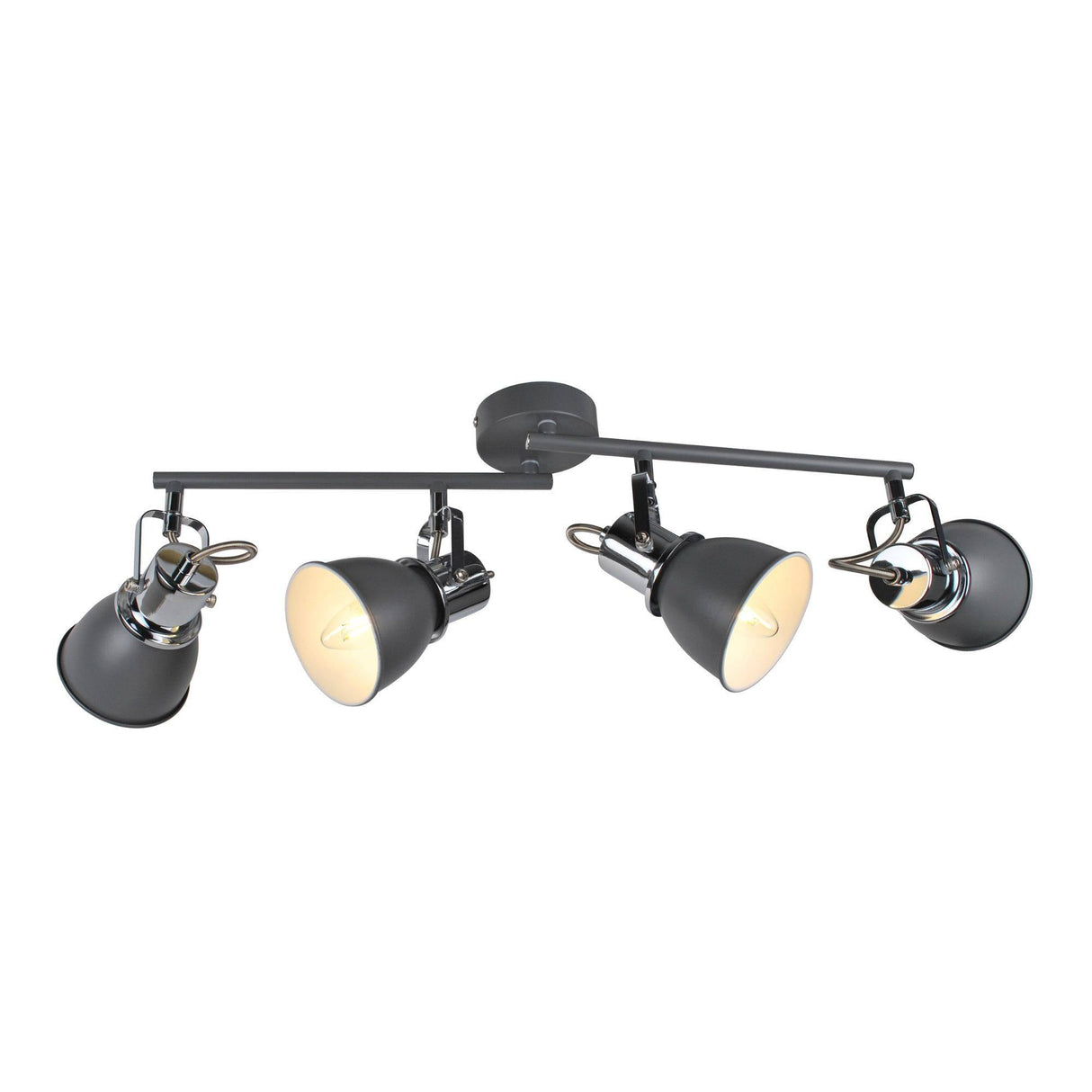 Pagazzi Amelix Dark Grey Light Ceiling Spotlight Bar