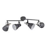 Pagazzi Amelix Dark Grey Light Ceiling Spotlight Bar