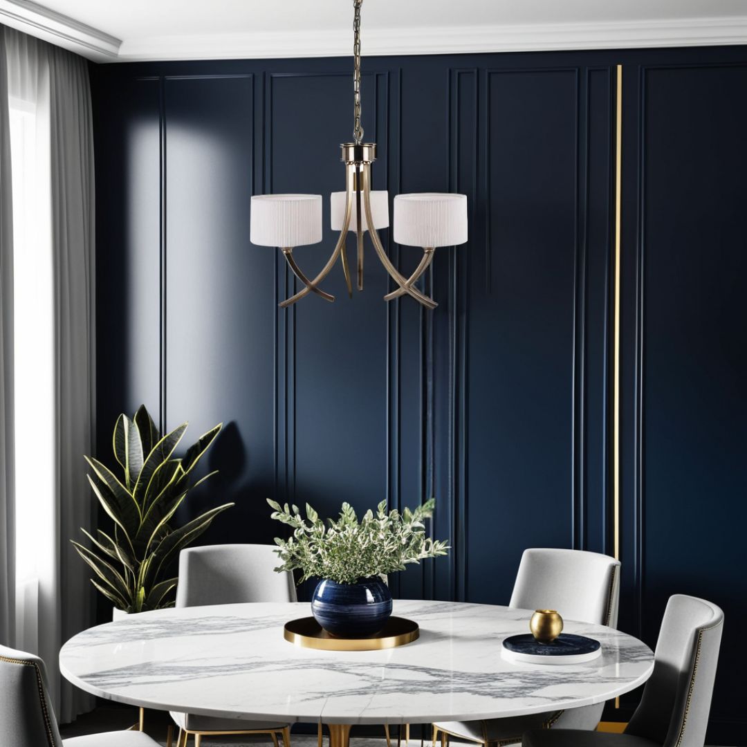 Pagazzi Justina Light Antique Brass Pendant Chandelier Light