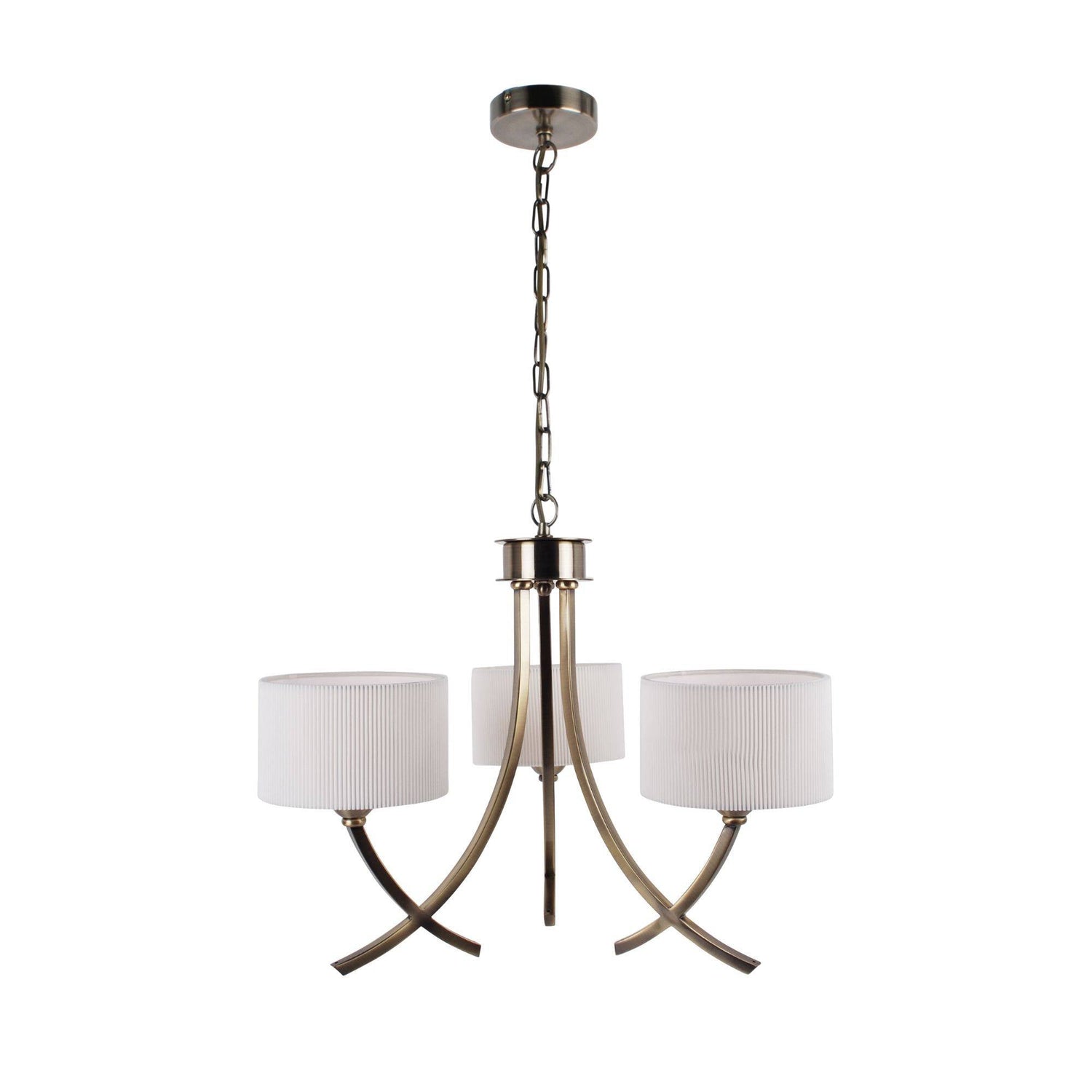 Pagazzi Justina Light Antique Brass Pendant Chandelier Light