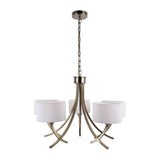 Pagazzi Justina Antique Brass 5 Light Chandelier