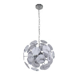 Pagazzi Keegan White Marble Sputnik Ceiling Pendant Light